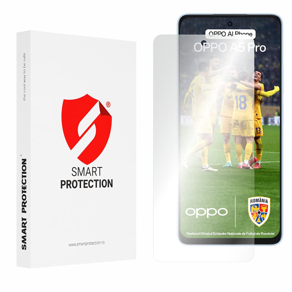 Ochrana displeje Smart Protection Premium Classic 2ks Oppo A5 Pro 4G/5G čirá - náhled 2