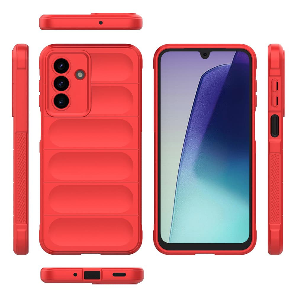 Techsuit Magic Shield pro Samsung Galaxy A17 5G A17 4G červená - náhled 2