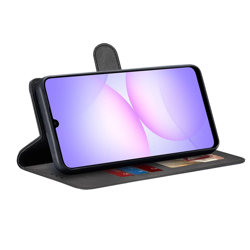Pouzdro na deník Samsung Galaxy A07 4G černé - náhled 2