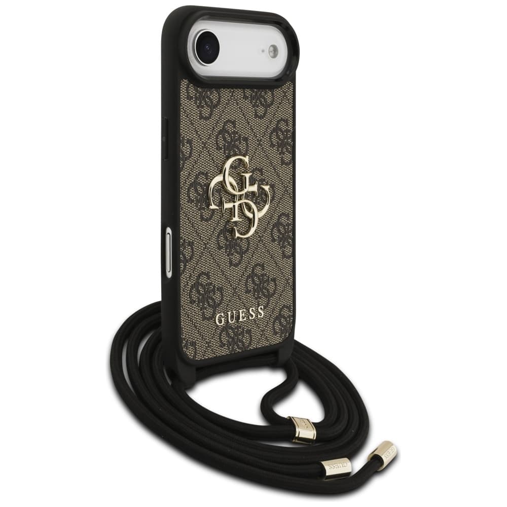 Guess Crossbody Cord 4G Big Logo GUHCP17MP4GMGCRW iPhone 17 Air hnědá - náhled 2