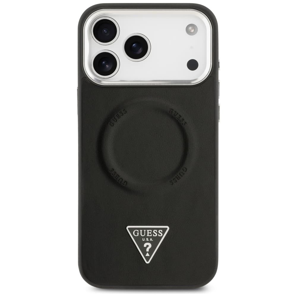 Guess Hardcase Triangle Logo MagSafe iPhone 17 Pro černý - náhled 2