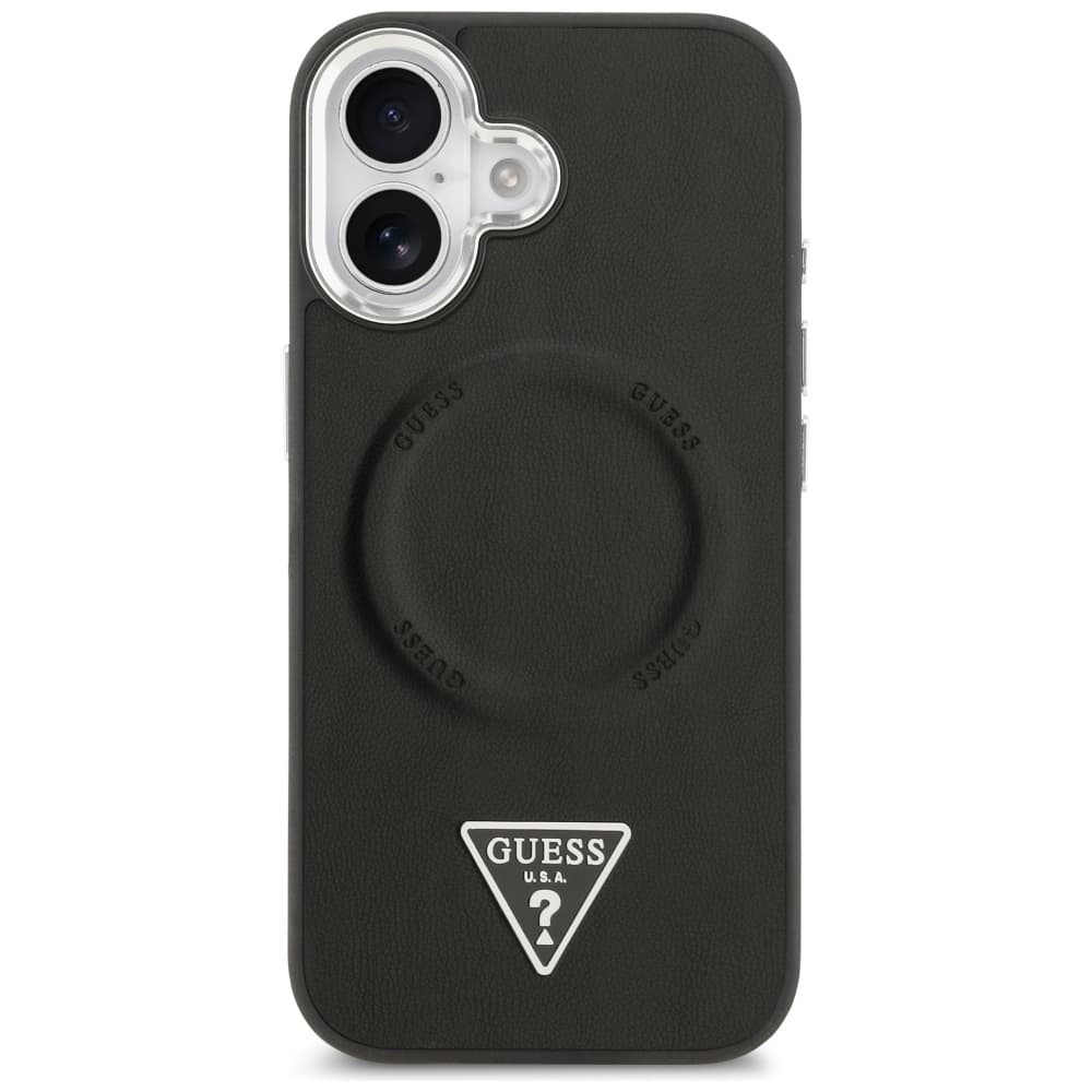 Guess Hardcase Triangle Logo MagSafe iPhone 17 Černá - náhled 2