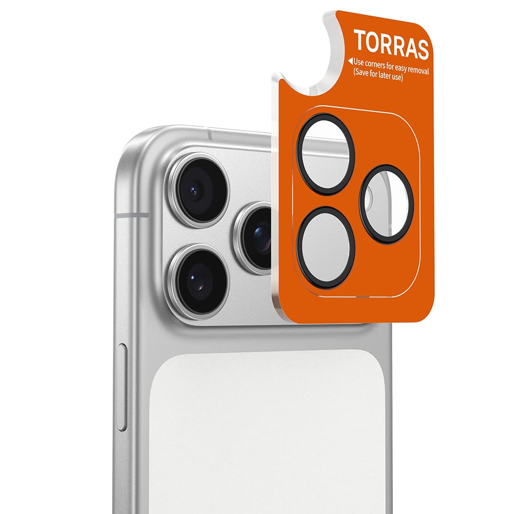 Torras Lensguard ochrana kamery iPhone 17 Pro černá - náhled 2