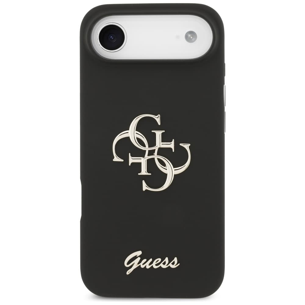 Guess Silicone Big 4G Script GUHCP17MSC4GSMK iPhone 17 Air černá - náhled 2