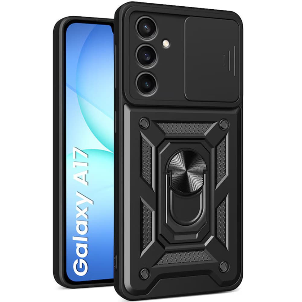 Techsuit CamShield Series pouzdro pro Samsung Galaxy A17 5G/A17 4G černé - náhled 2