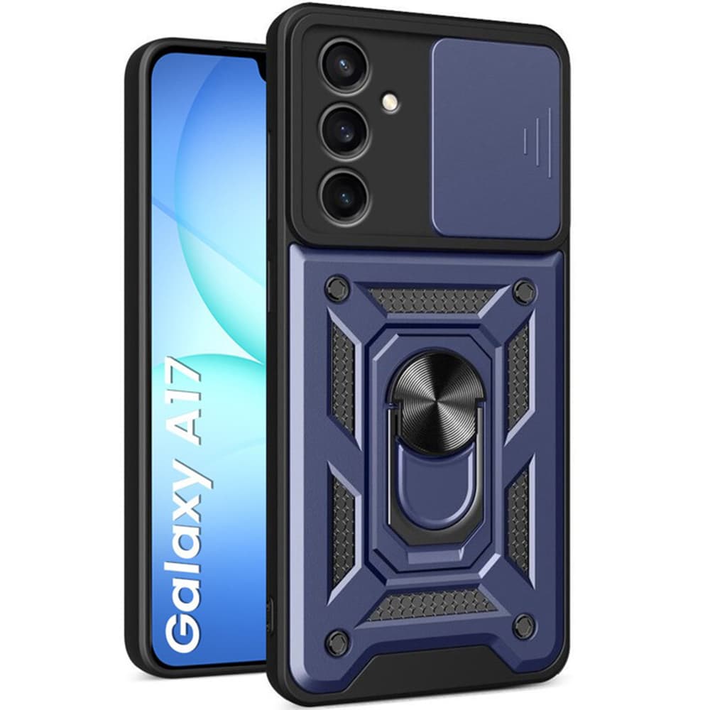 Techsuit CamShield Series pro Samsung Galaxy A17 5G A17 4G modrá - náhled 2