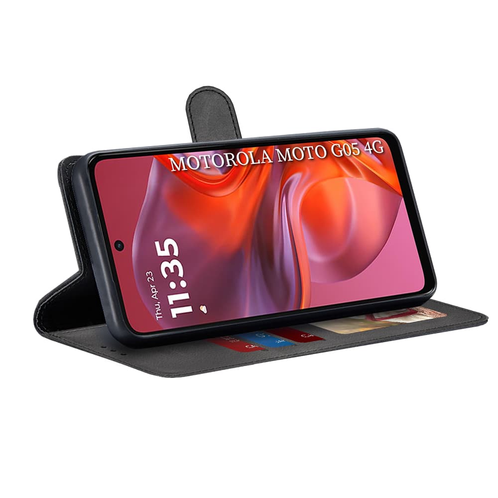 Pouzdro na deník Motorola Moto G05 E15 černé - náhled 2