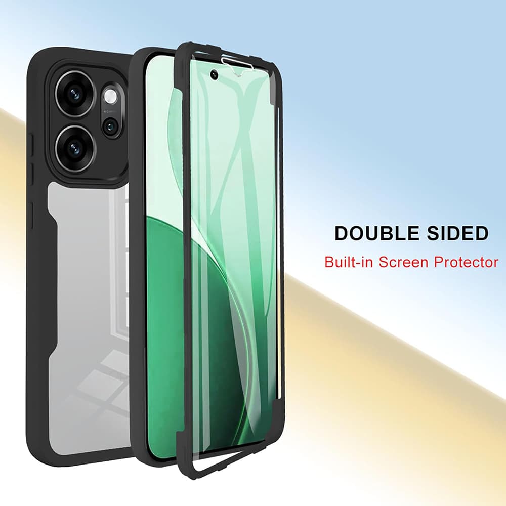Techsuit ColorVerse 360 Series + Ochranné sklo Oppo Reno14 F / Reno14 FS 5G Růžová - náhled 2