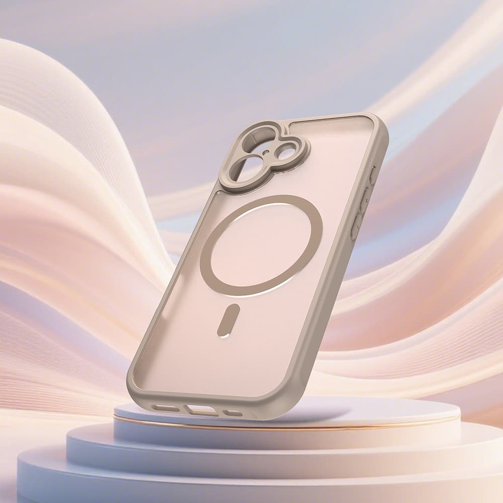Techsuit HaloFrost II MagSafe pro iPhone 16 zlatý - náhled 2