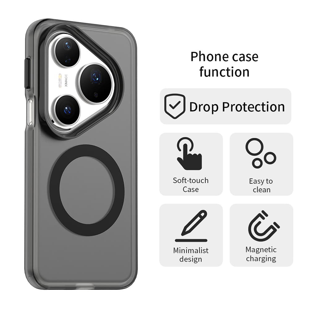 Techsuit CandyCase MagSafe pro Huawei Pura 80 Pro černý - náhled 2