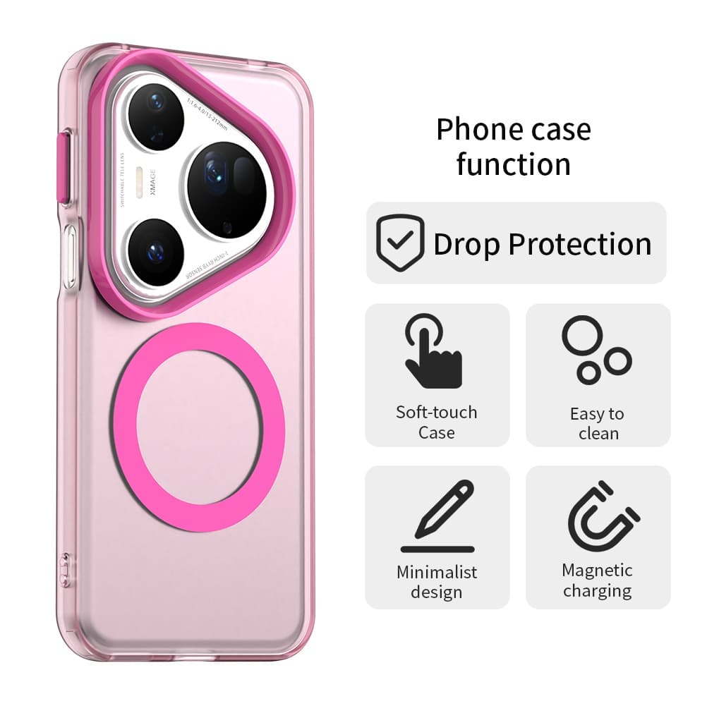 Techsuit CandyCase MagSafe pro Huawei Pura 80 Ultra růžová - náhled 2
