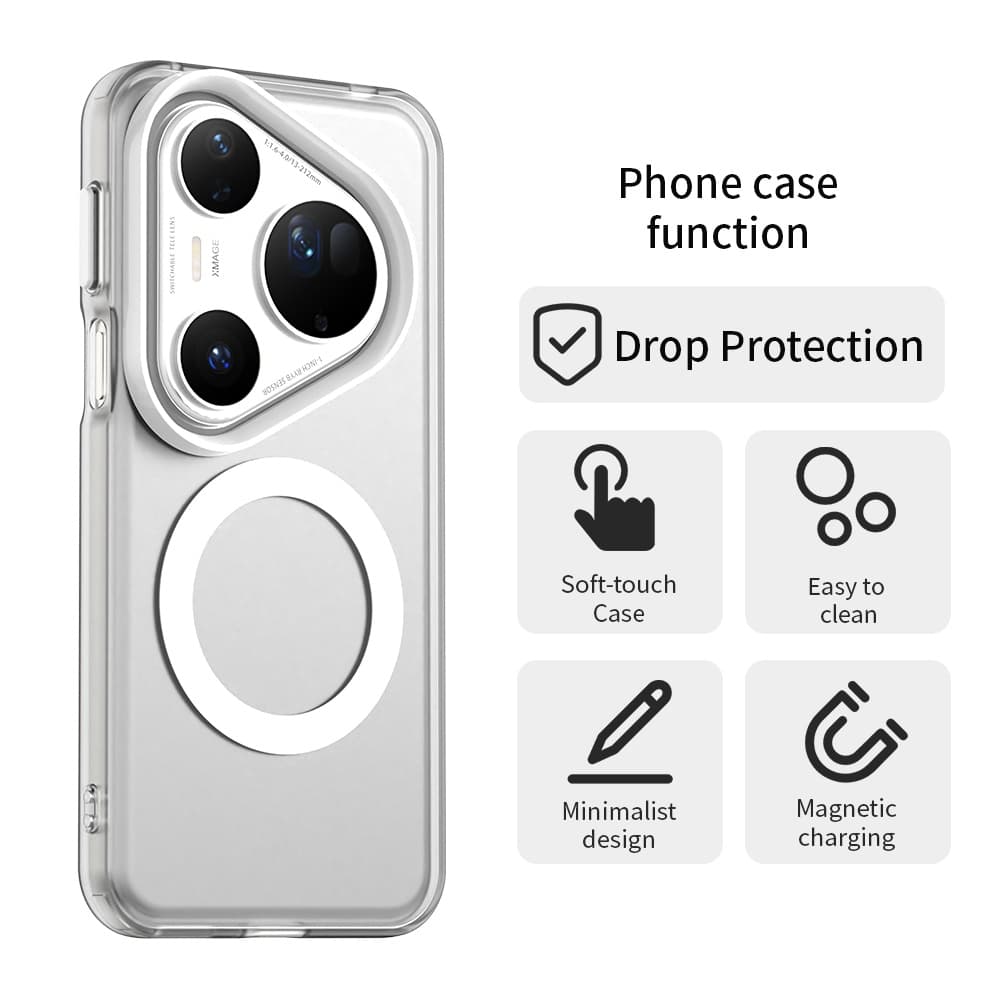 Techsuit CandyCase MagSafe pro Huawei Pura 80 Ultra bílý - náhled 2