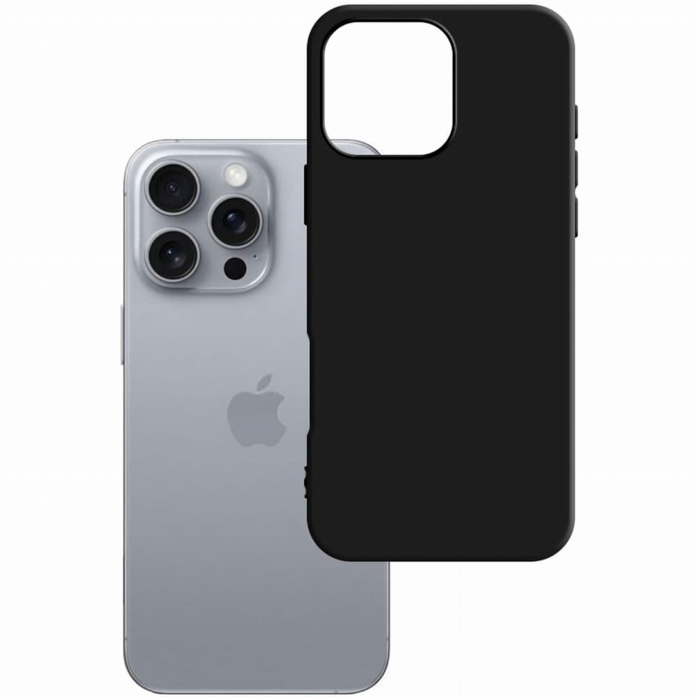 3mk Matt Case pro iPhone 16 Pro černý - náhled 2