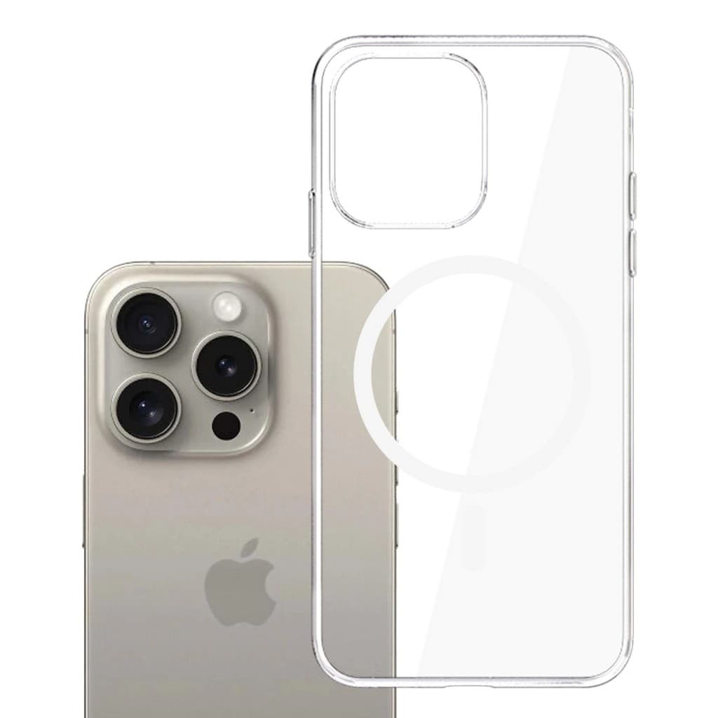 3mk Clear MagCase iPhone 15 Pro Max Průhledný - náhled 2