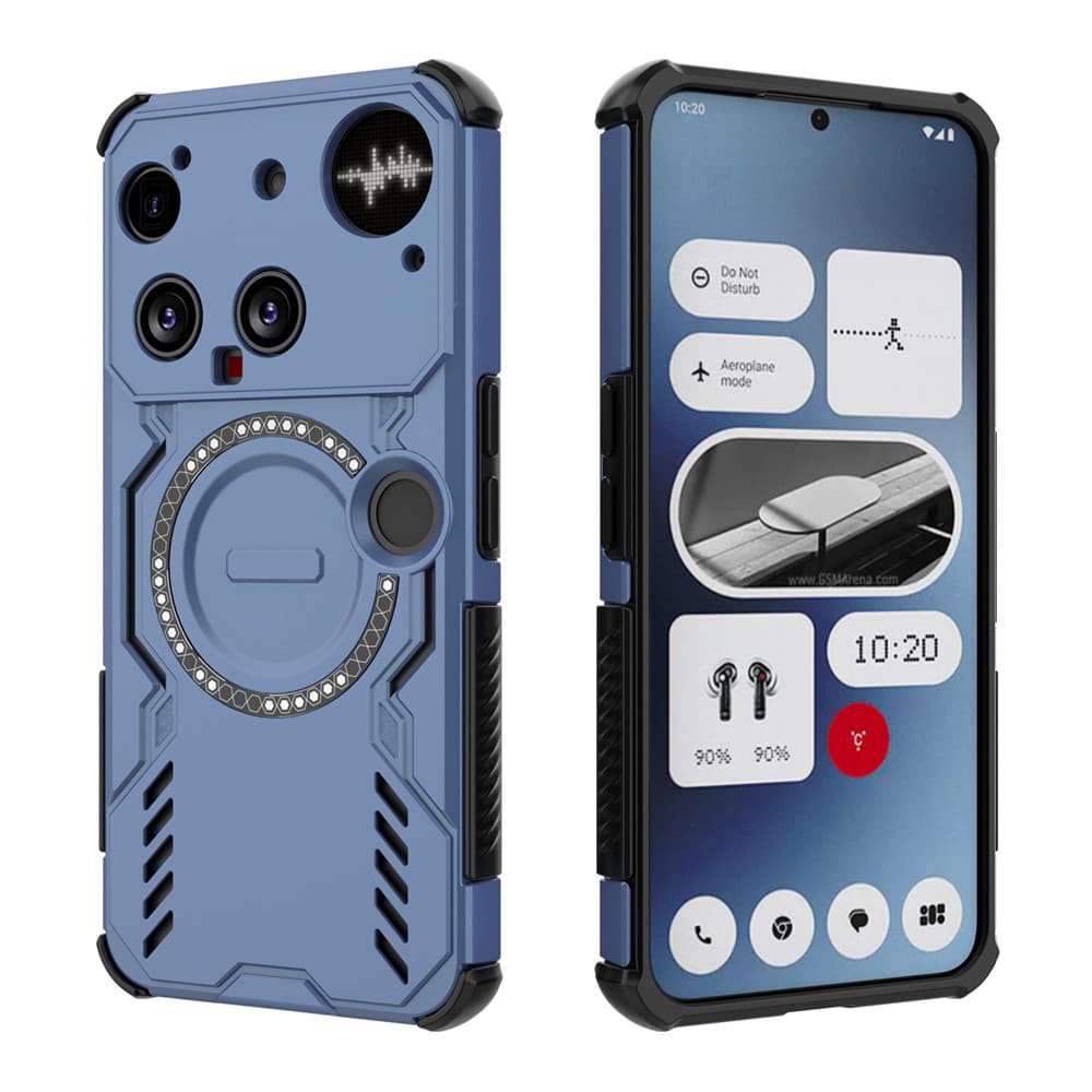 Pouzdro Techsuit ArmorMag pro Nothing Phone (3) modré - náhled 2