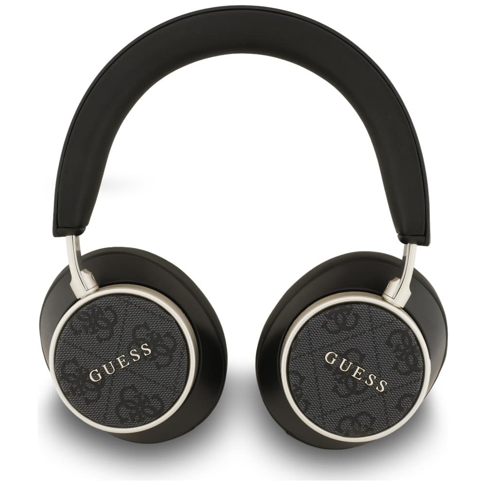 Guess Wireless Headphones 4G Classic Logo Bluetooth ANC On-ear Eco Leather černá - náhled 2