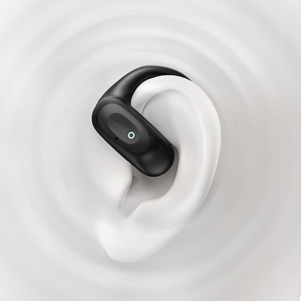 Mcdodo – bezdrátová sluchátka OWS Air O2 Series (HP-8050) – otevřená, Bluetooth V5.4, ergonomický design – černá - náhled 2