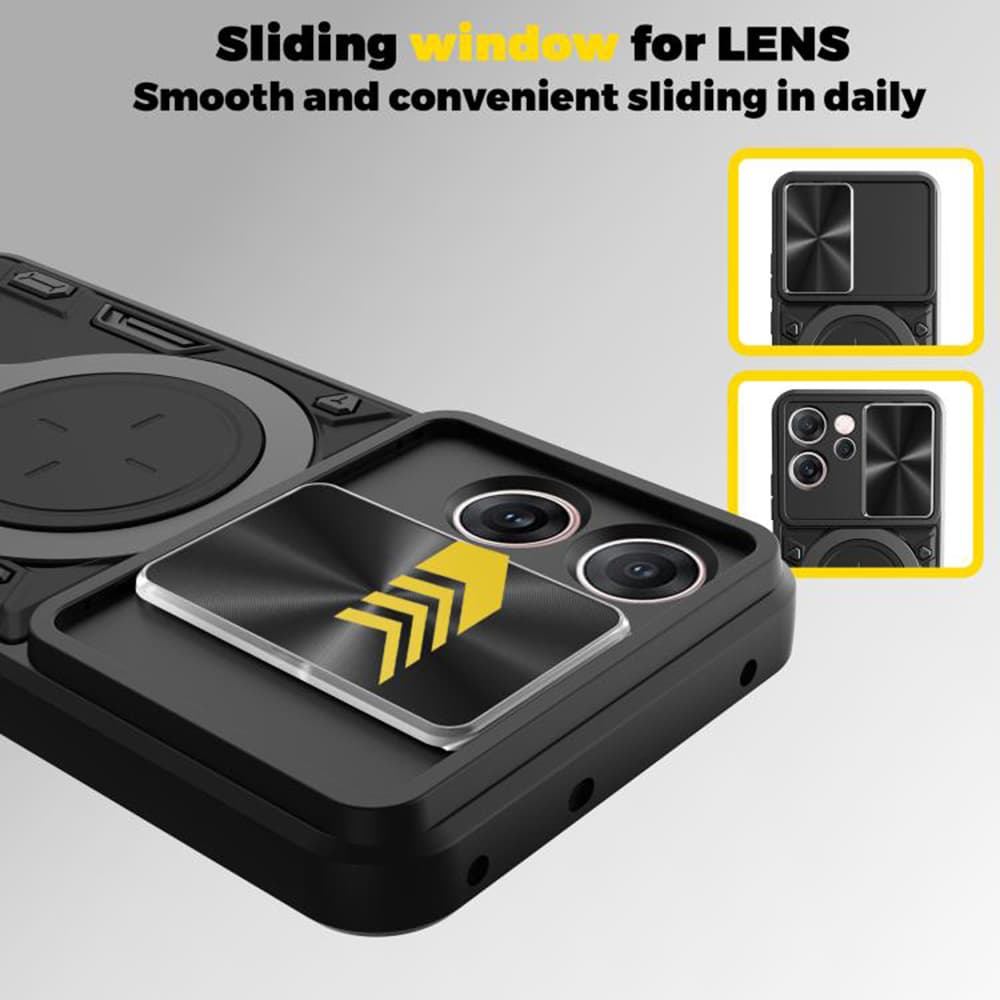 Techsuit CamGuard Pro pro Oppo Reno14 F Reno14 FS 5G modrá - náhled 2