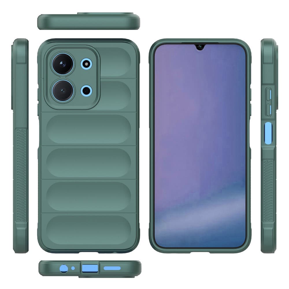 Techsuit Magic Shield pro Xiaomi Redmi 15C 4G / 5G zelený - náhled 2