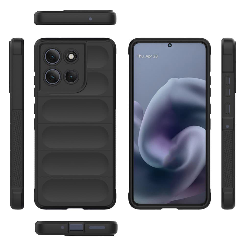 Ochranný kryt Techsuit Magic Shield pro Motorola Moto G86 Power černý - náhled 2