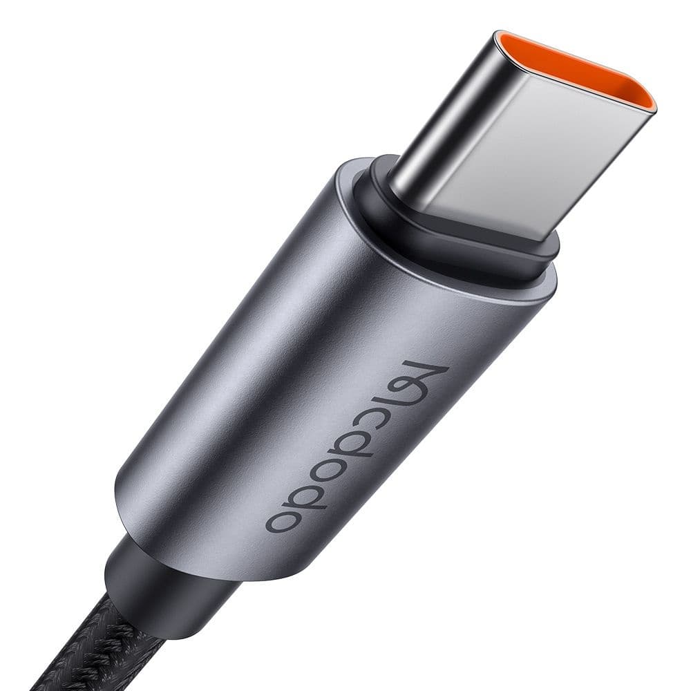 Mcdodo – datový kabel (CA-5740) – s dýchacím světlem, USB-C na USB-C, 100W, 5A, 1.2m – černý - náhled 2