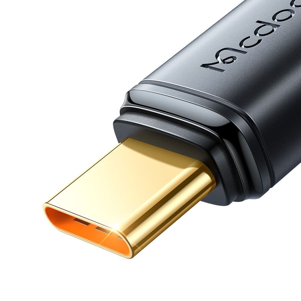 Mcdodo – datový kabel (CA-3310) – Type-C na Type-C, rychlonabíjení, 240W, 5A, 1,2m – černý - náhled 2