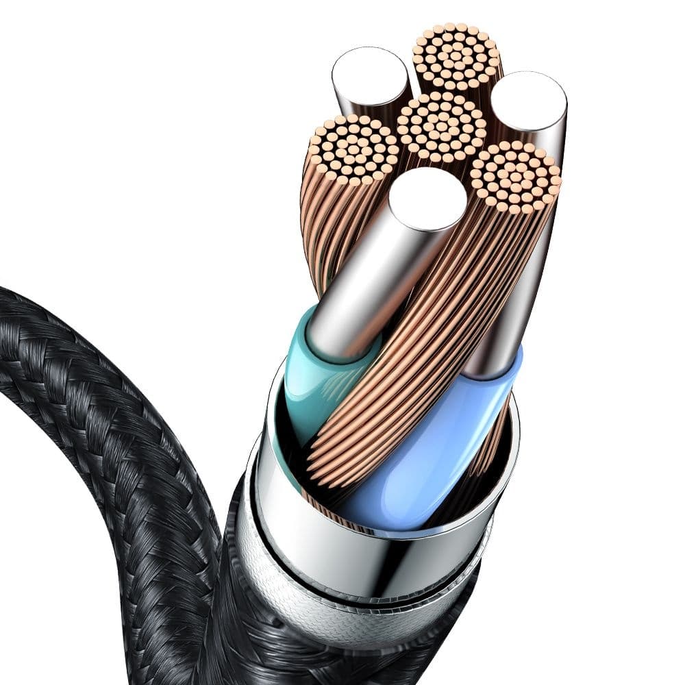 Mcdodo – datový kabel (CA-7132) – USB-C na USB-C, 100W, 10Gb/s, 4K@60Hz, 5A, 1.2m – černý - náhled 2