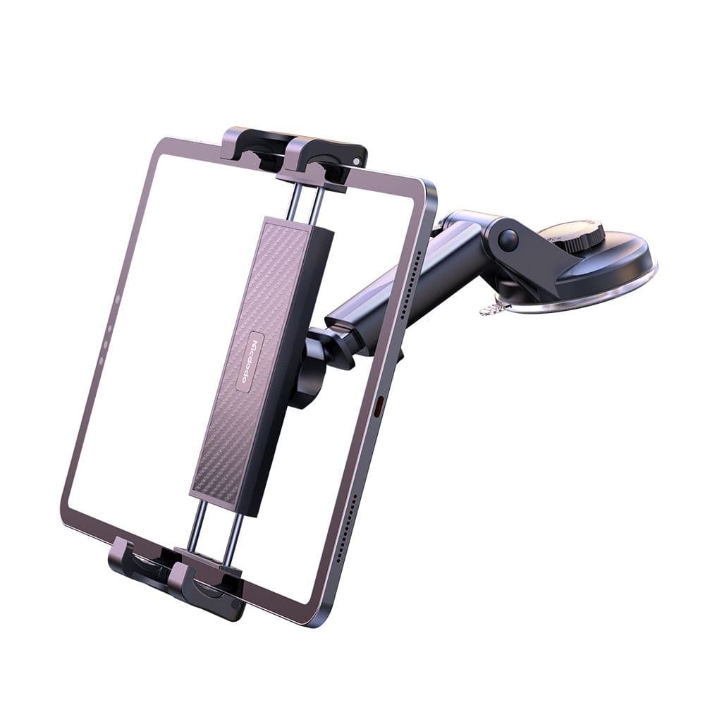 Mcdodo - držák do auta (CM-4310) - pro telefon/tablet, na palubní desku/čelní sklo, otočný o 360°, 4,7 - 12,9 palce - černý - náhled 2