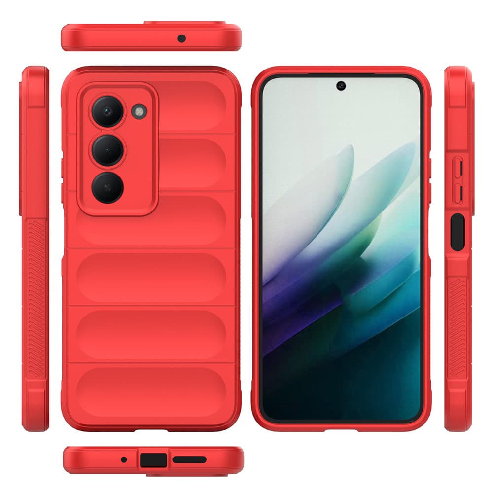 Techsuit magic shield Xiaomi Redmi 15 4G Redmi 15 5G červená - náhled 2