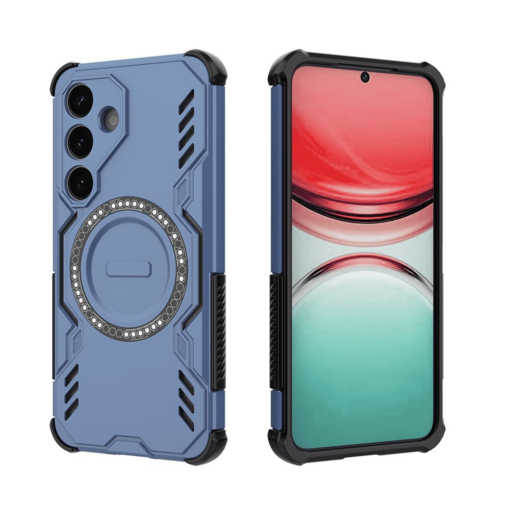 Techsuit – pouzdro ArmorMag – Samsung Galaxy S25 FE – modré - náhled 2
