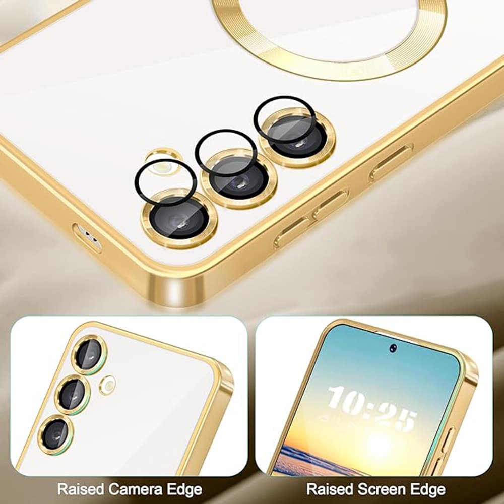 Techsuit Luxury Crystal MagSafe pro Samsung Galaxy A07 4G světle zelená - náhled 2