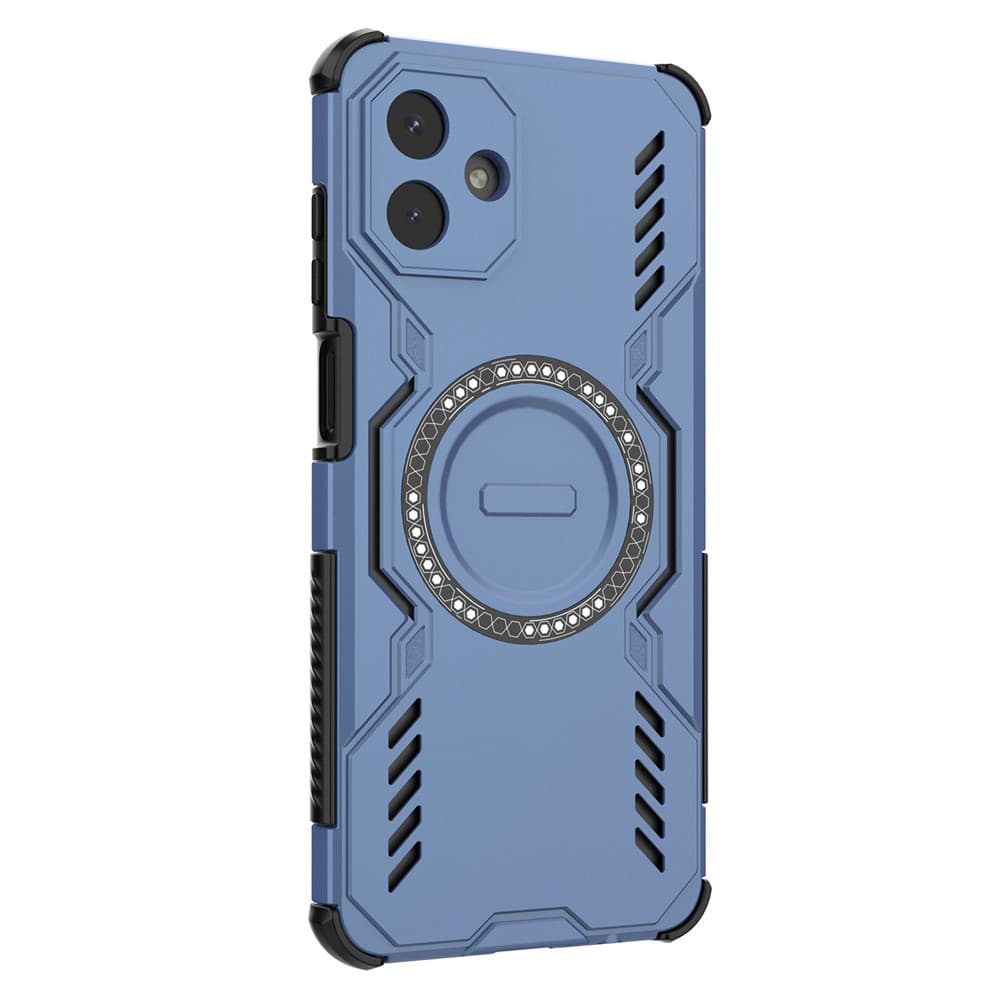 Pouzdro Techsuit ArmorMag pro Samsung Galaxy A07 4G modré - náhled 2