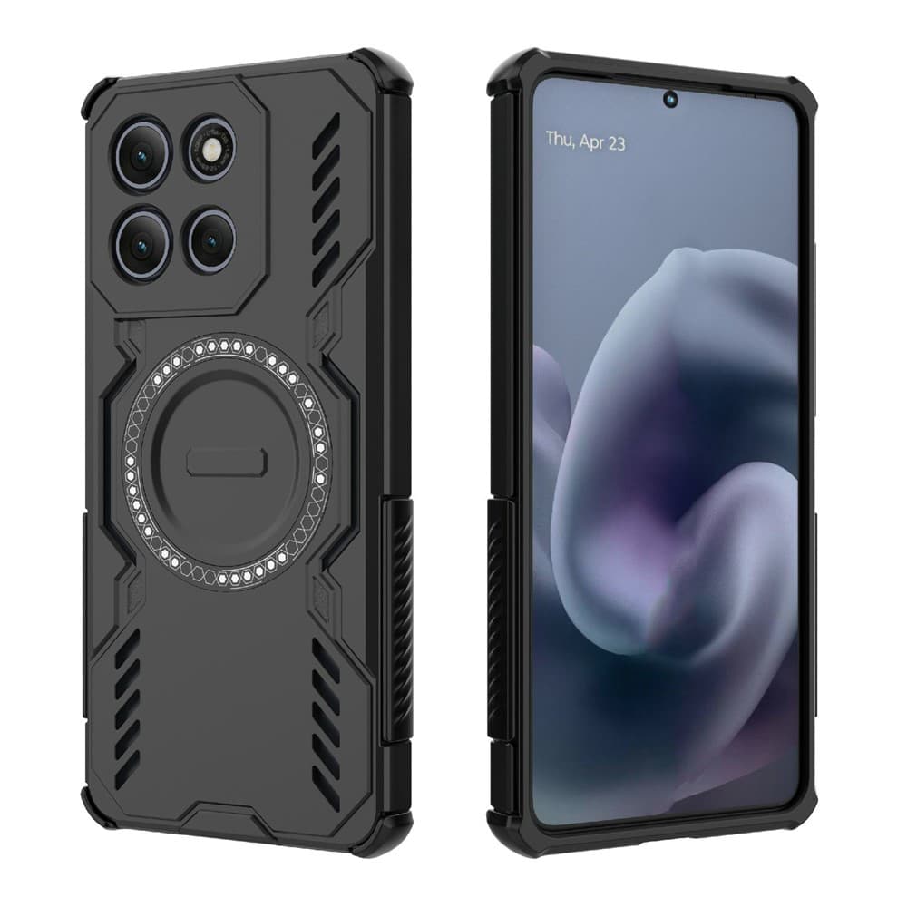 Pouzdro Techsuit ArmorMag pro Motorola Moto G86 Power černé - náhled 2