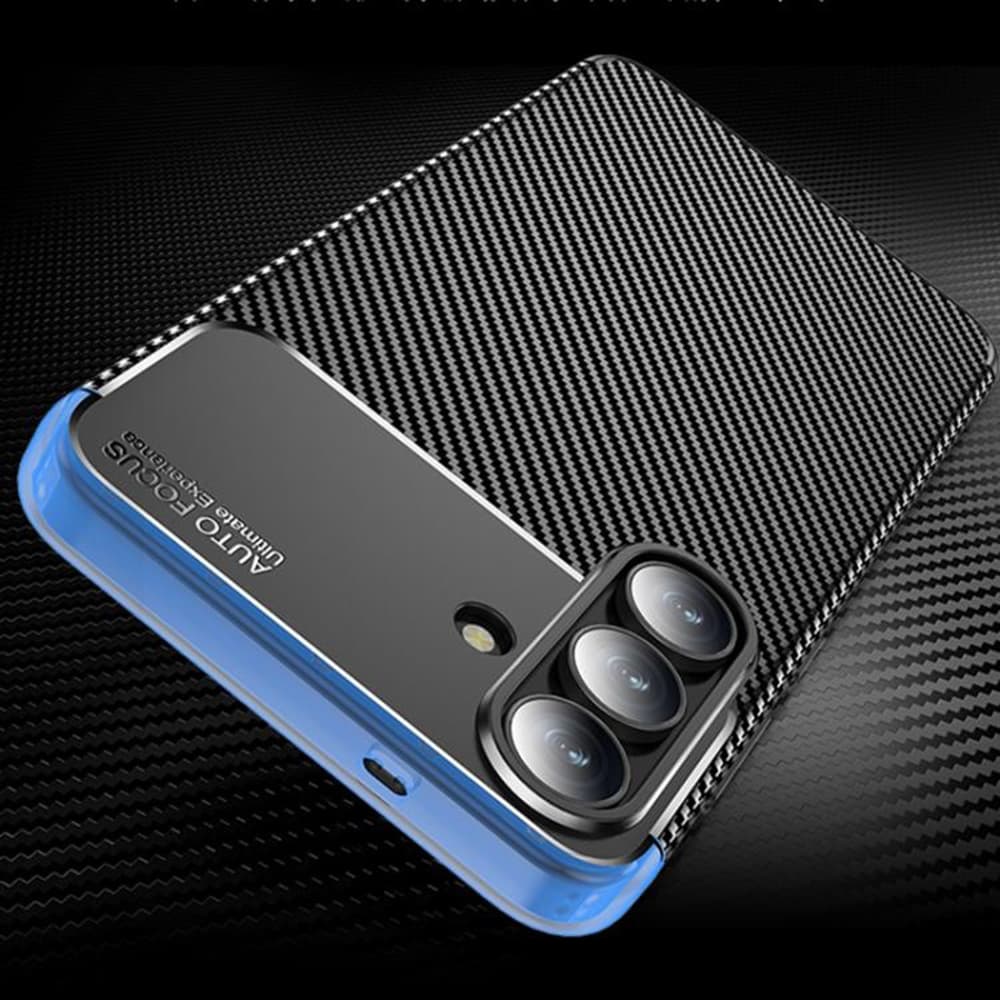 Techsuit CarbonFiber Samsung Galaxy S25 FE černý - náhled 2