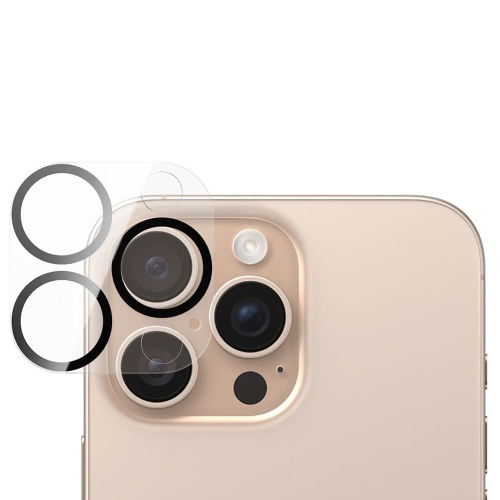PanzerGlass PicturePerfect ochrana čočky fotoaparátu iPhone 16 Pro/Pro Max průhledná - náhled 2