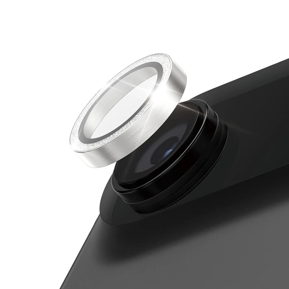PanzerGlass Hoops Ochrana čočky fotoaparátu iPhone 17 Air Třpytivá stříbrná - náhled 2
