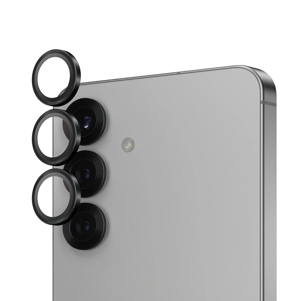 PanzerGlass Hoops ochrana čočky fotoaparátu Samsung Galaxy S25 černá - náhled 2
