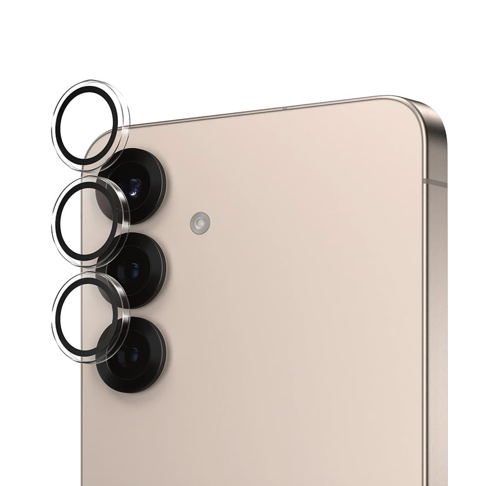 PanzerGlass Hoops Ochrana čočky fotoaparátu Samsung Galaxy S25 Plus Transparentní - náhled 2