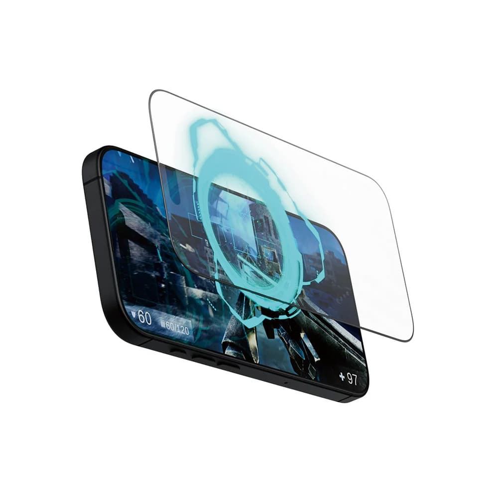 PanzerGlass Ultra-Wide Fit herní ochranné sklo iPhone 16 Pro matná černá - náhled 2