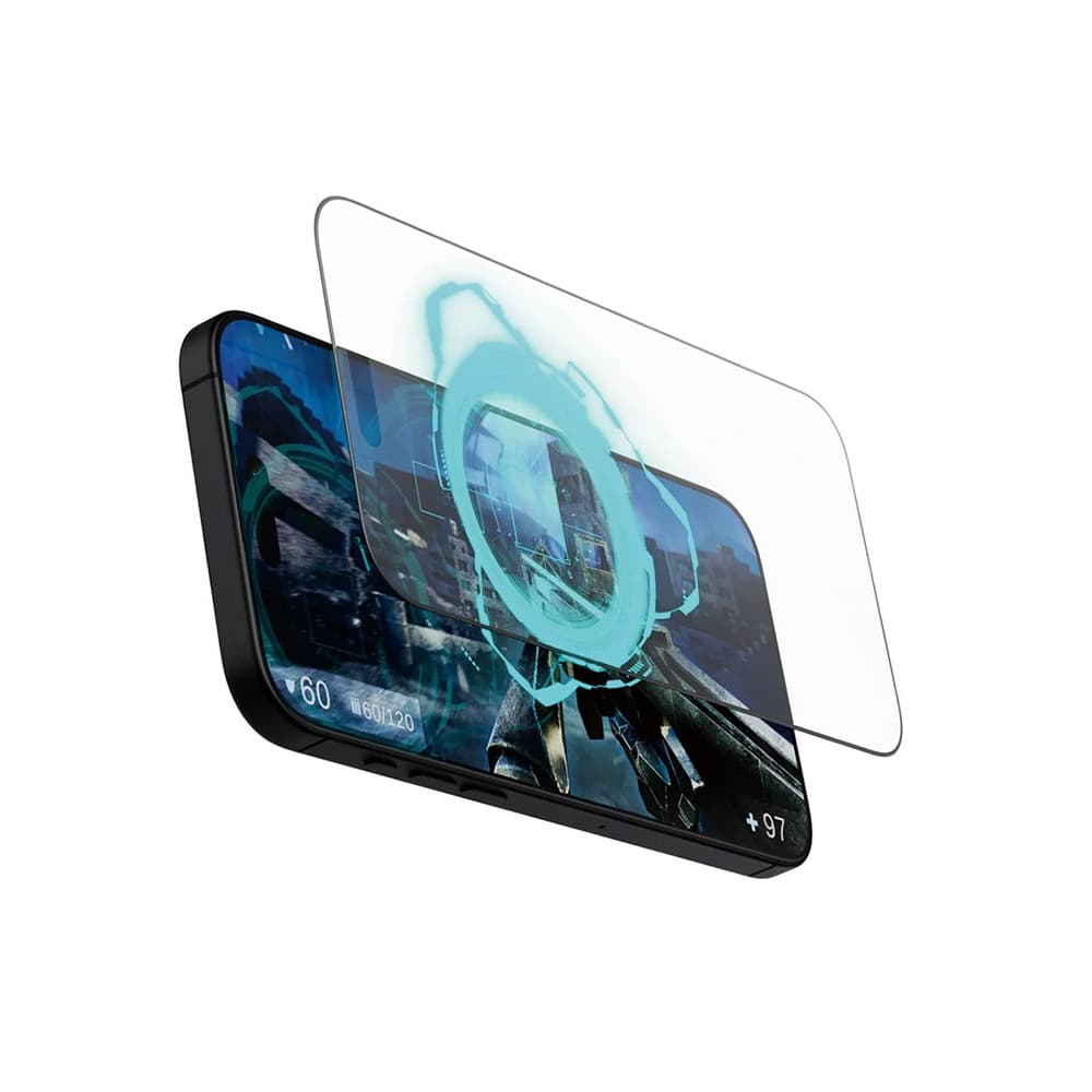 PanzerGlass® Ultra-Wide Fit herní ochranné sklo iPhone 16 Pro Max matná černá - náhled 2