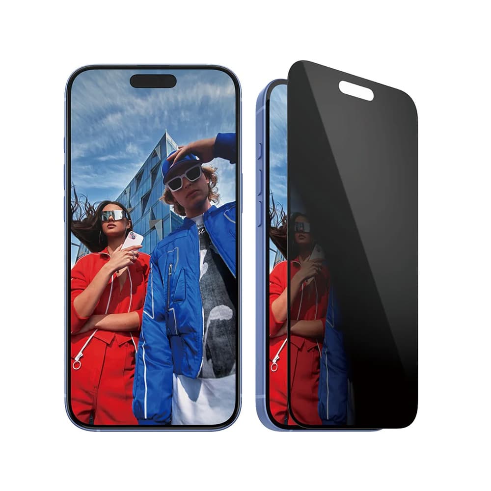 PanzerGlass® Ultra-Wide Fit Privacy Screen Protector s EasyAlignerem iPhone 16 Plus iPhone 15 Plus černý - náhled 2