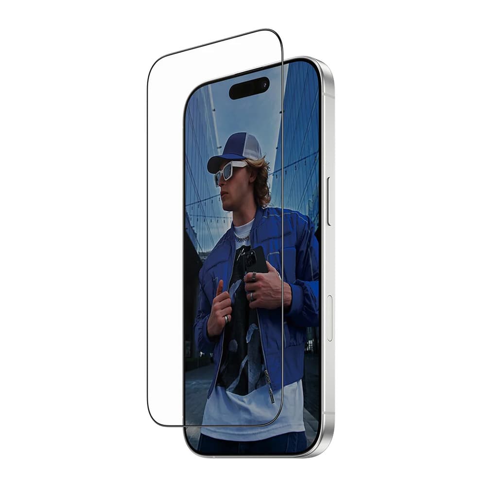 PanzerGlass Ultra-Wide Fit ochranné sklo s FASTFIT IN-A-BOX iPhone 17 iPhone 16 Pro černá - náhled 2