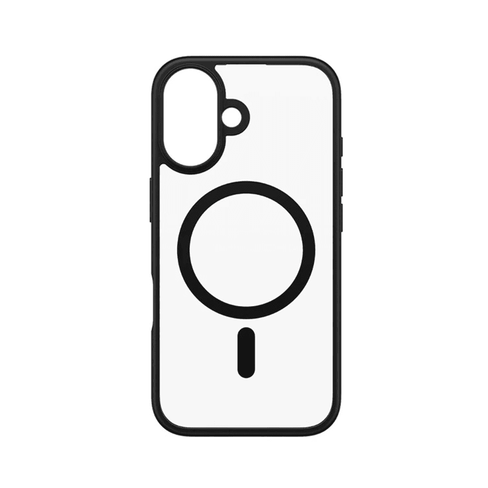 PanzerGlass® HardCase Black MagSafe &amp; Frame Series iPhone 16 průhledný - náhled 2