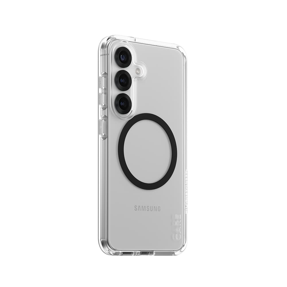 PanzerGlass® CARE Flagship Urban Combat černá Qi kompatibilní Samsung Galaxy S25 průhledný - náhled 2