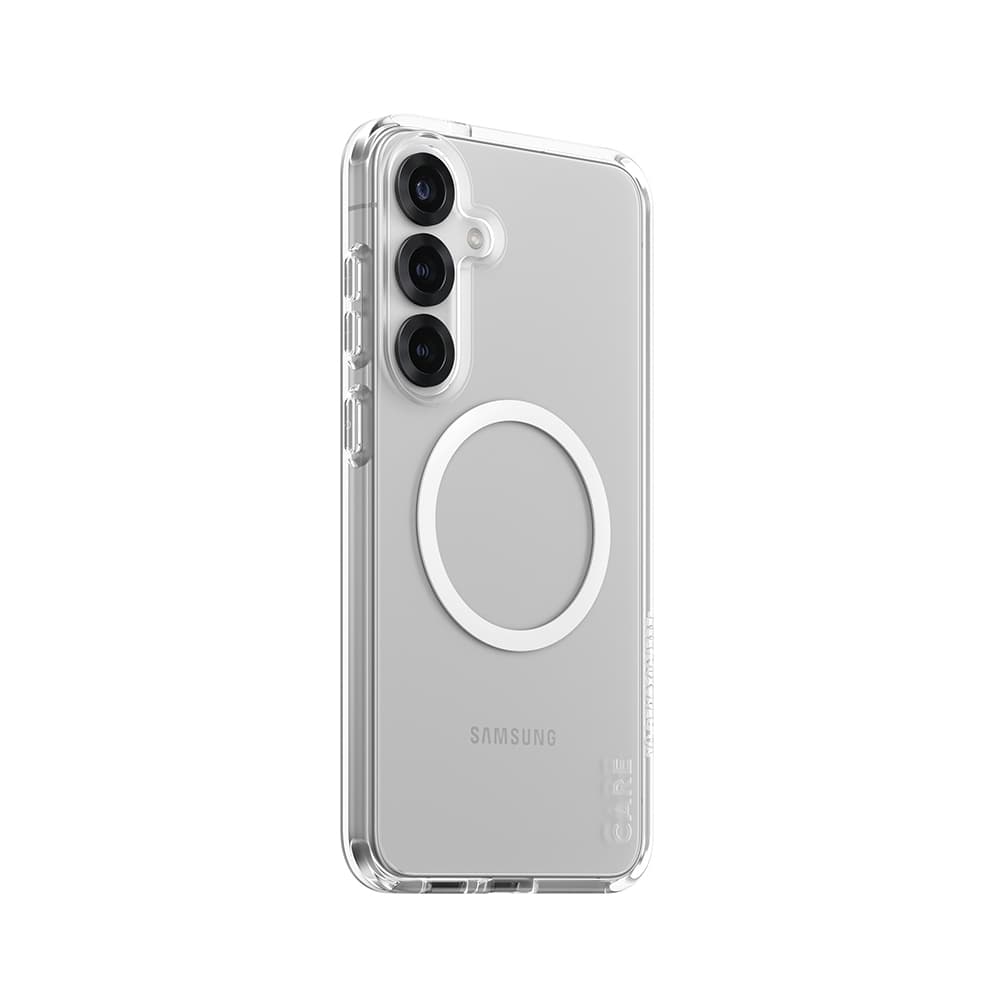 PanzerGlass® CARE Flagship Urban Combat bílý Qi kompatibilní Samsung Galaxy S25 Plus průhledný - náhled 2