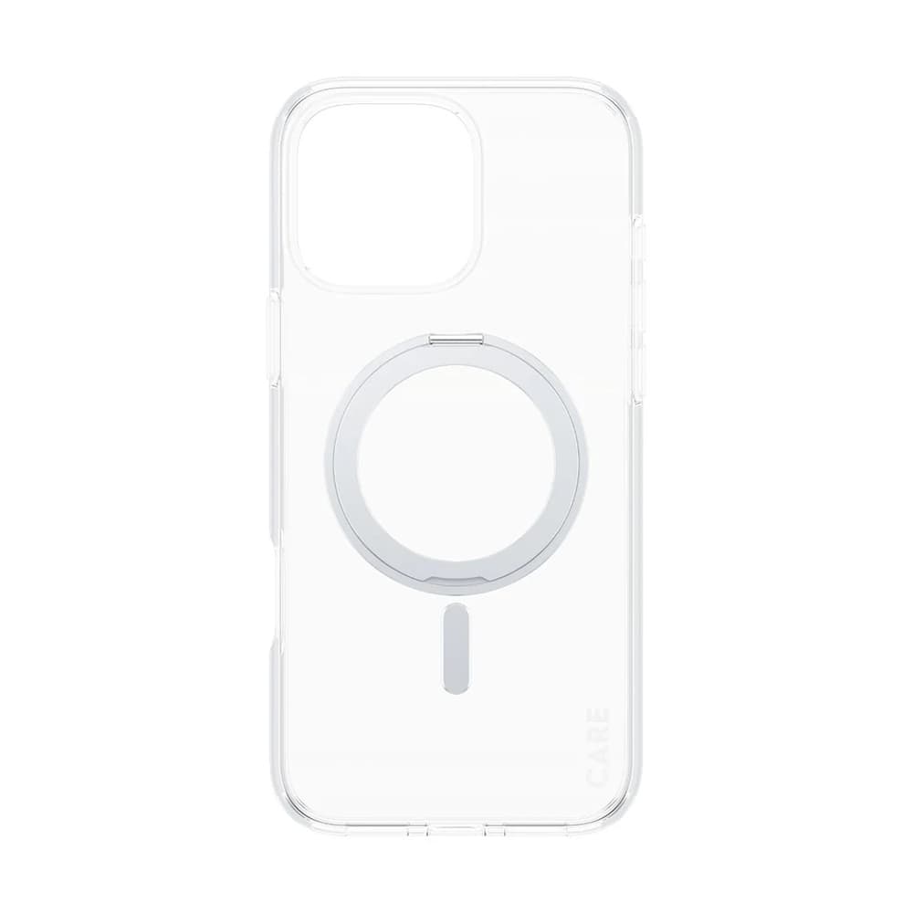 PanzerGlass® CARE Feature Silver Kickstand &amp; MagSafe iPhone 16 Pro Max čirý - náhled 2