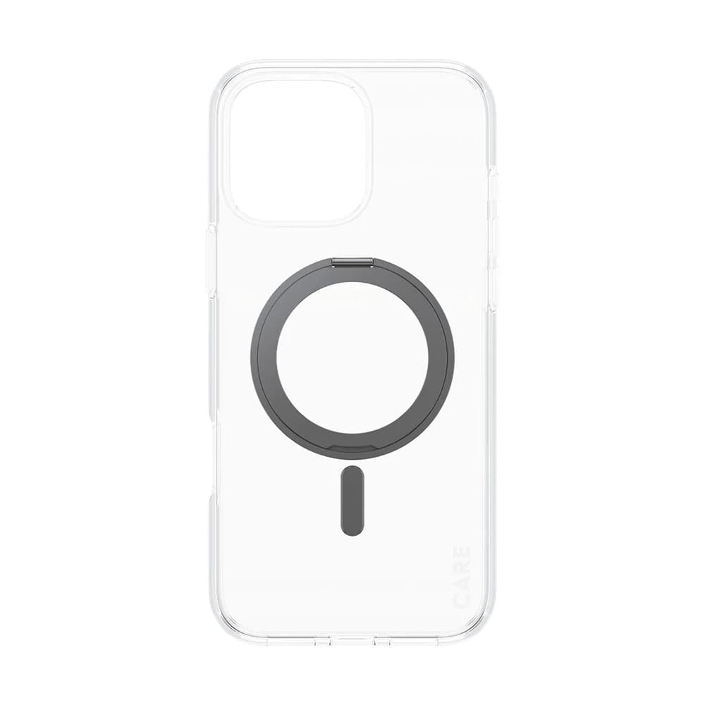 PanzerGlass® CARE Black Kickstand &amp; MagSafe iPhone 16 Pro Max Průhledný - náhled 2