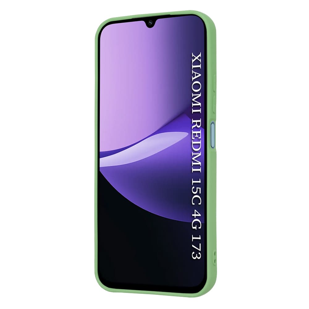 Techsuit SoftFlex Xiaomi Redmi 15C 4G / Redmi 15C 5G – mátově zelená - náhled 2