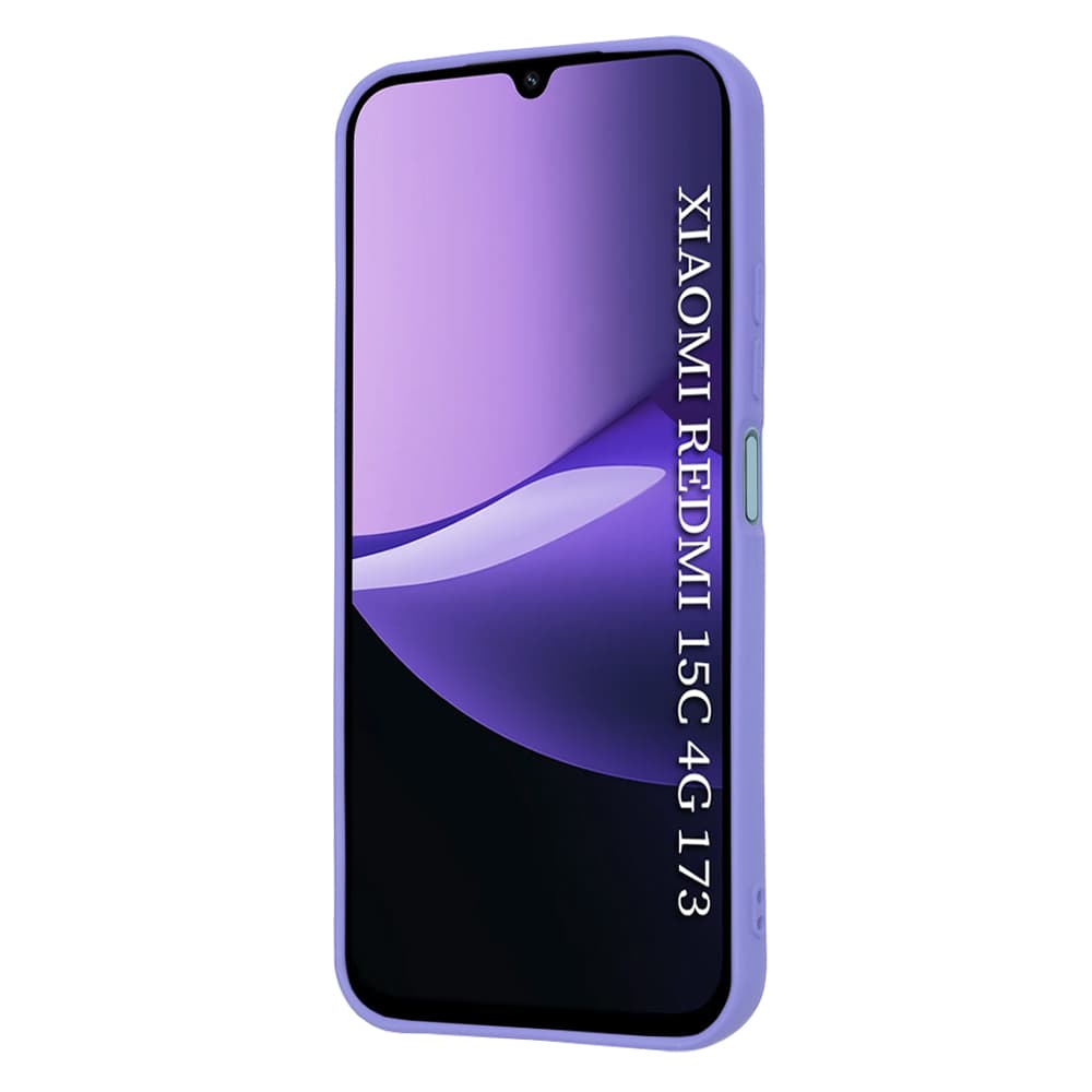 Techsuit SoftFlex Xiaomi Redmi 15C 4G / Redmi 15C 5G světle fialový - náhled 2