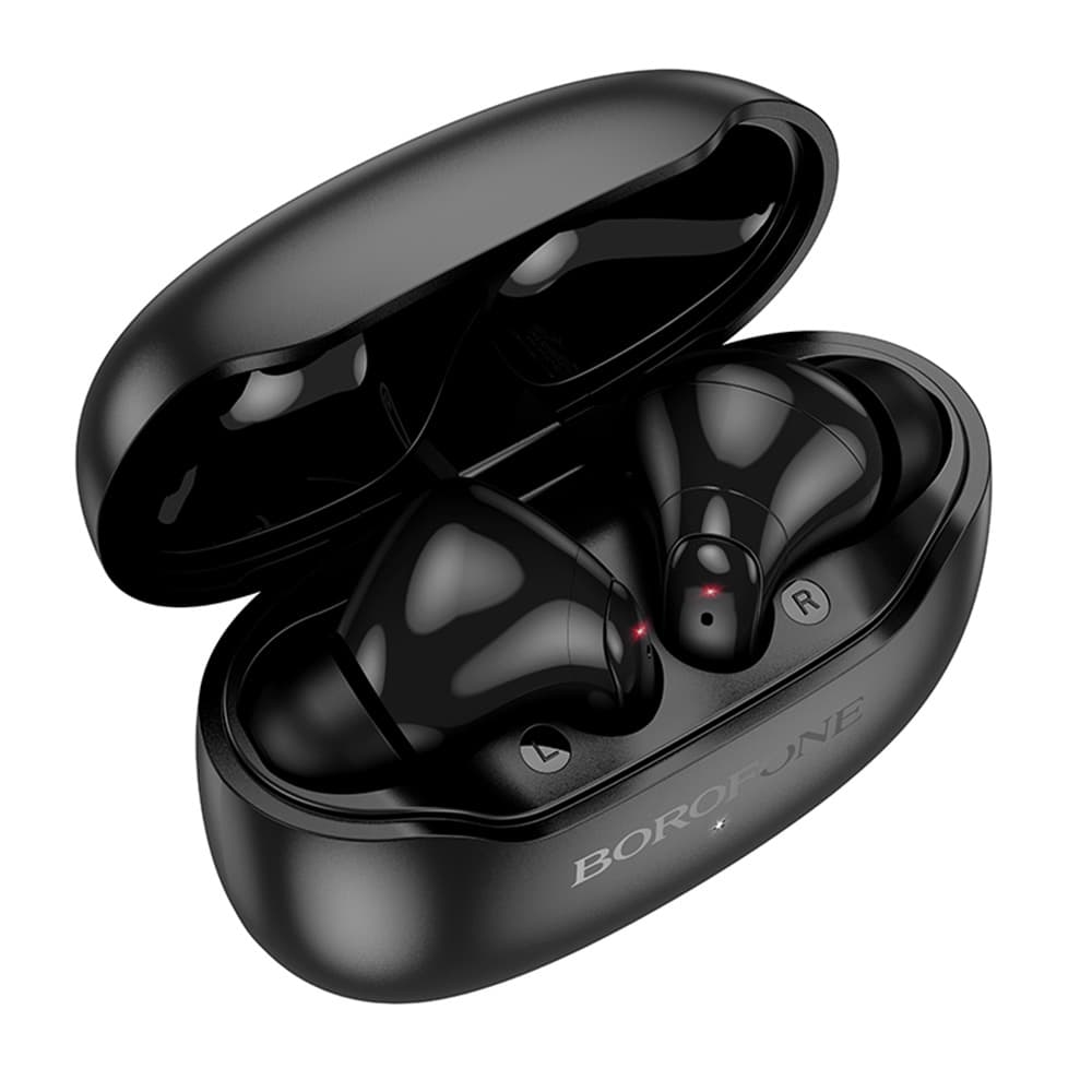 Borofone bezdrátová sluchátka Shine FQ1 Bluetooth V5.4 TWS černá - náhled 2